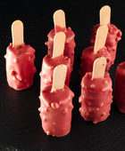 Kirsebær lollipop / Cherry lolipop | 10stk