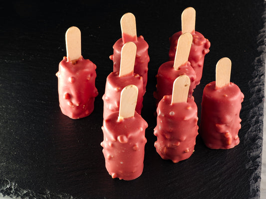 Kirsebær lollipop / Cherry lolipop | 10stk