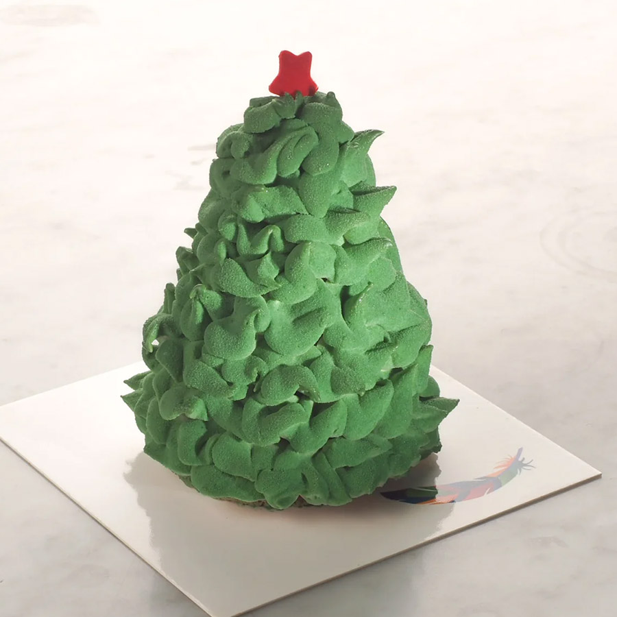 Fjær Konfekt - Porsjonskaker - Holly Jolly Tree al