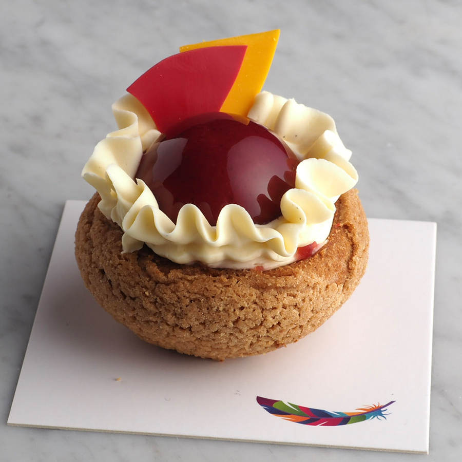 Fjær Konfekt - gavekort porsjonkake 1