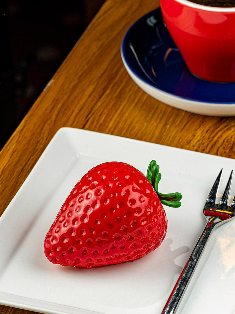 Fjær Konfekt - Café - porsjonskaker